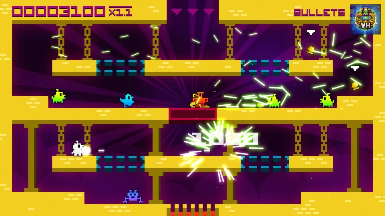 Super Destronaut Landed X Loaded Nintendo Switch - ảnh màn hình 2
