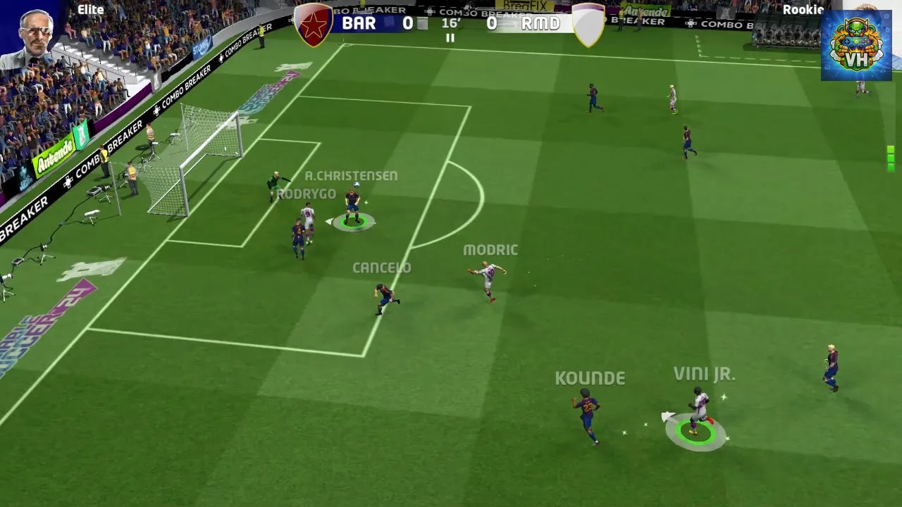 Sociable Soccer 24 Nintendo Switch - ảnh màn hình 1