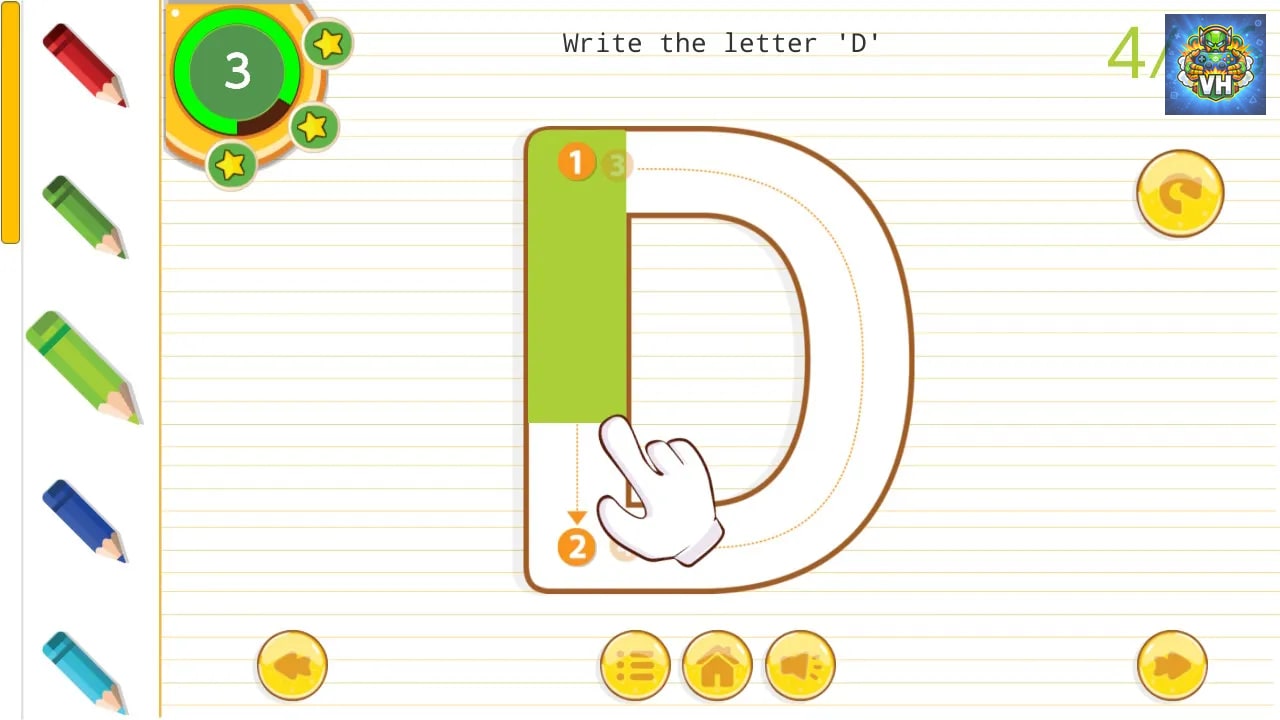 English Tracing Book Nintendo Switch - ảnh màn hình 3