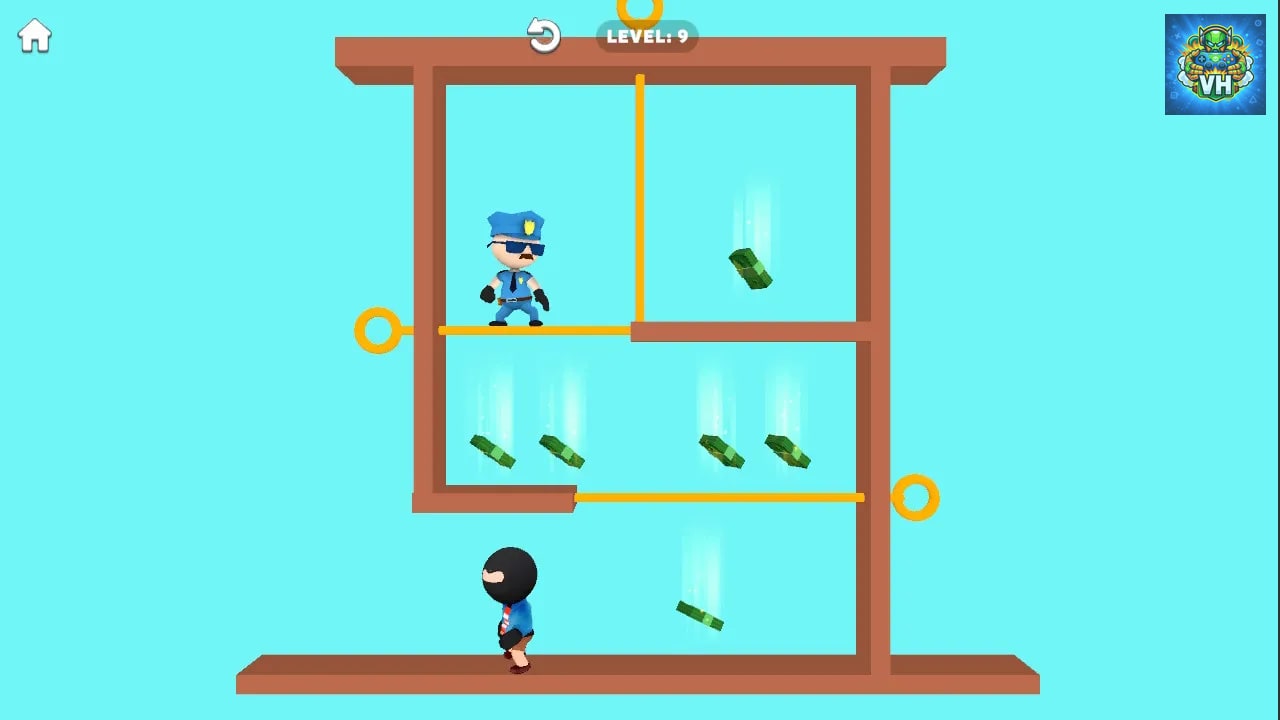 Help Police: Pull the Pins Nintendo Switch - ảnh màn hình 1