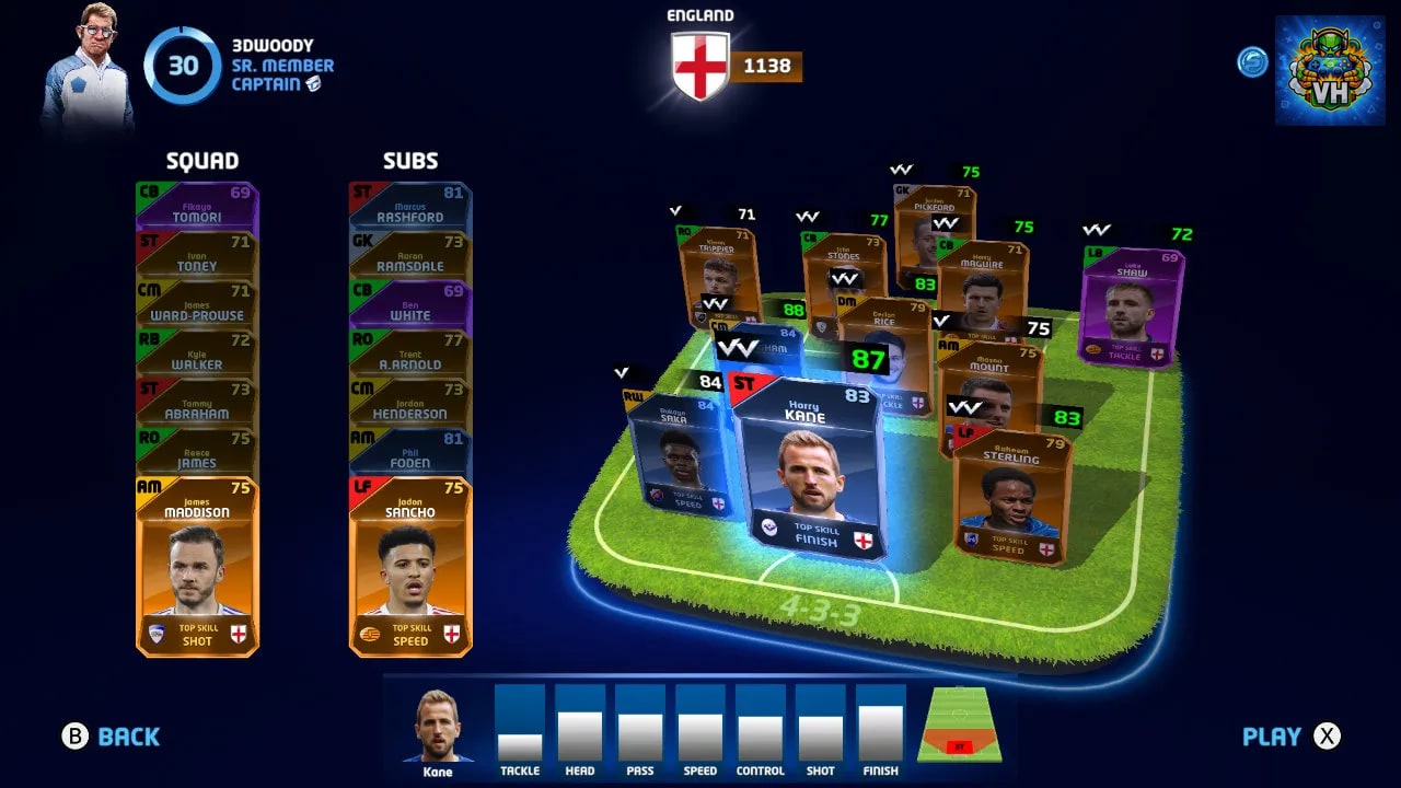 Sociable Soccer 24 Nintendo Switch - ảnh màn hình 6