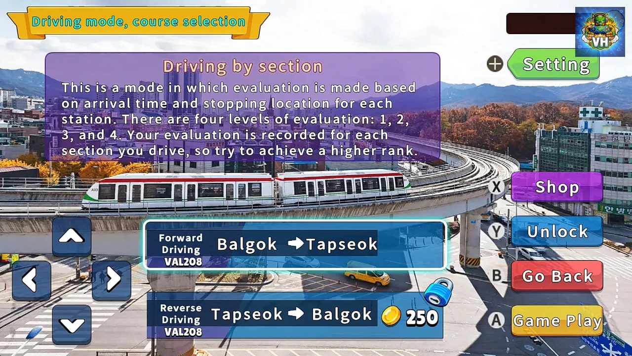 Korean Rail Driving Tour - LRT Uijeongbu Nintendo Switch - ảnh màn hình 1
