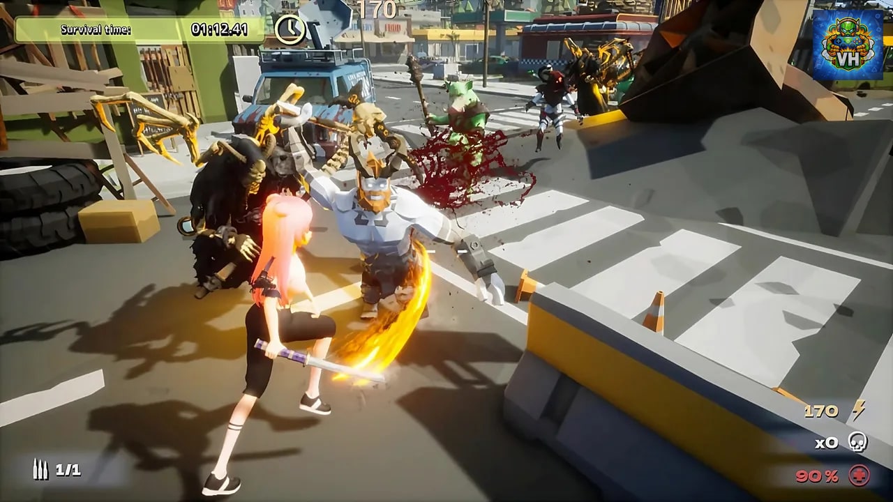 Anime vs Evil: Apocalypse Nintendo Switch - ảnh màn hình 6