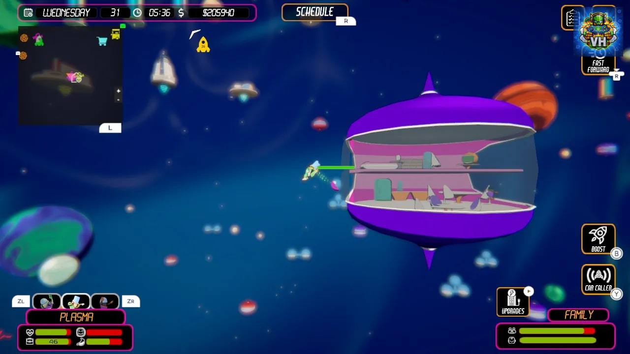 Space Routine Nintendo Switch - ảnh màn hình 1