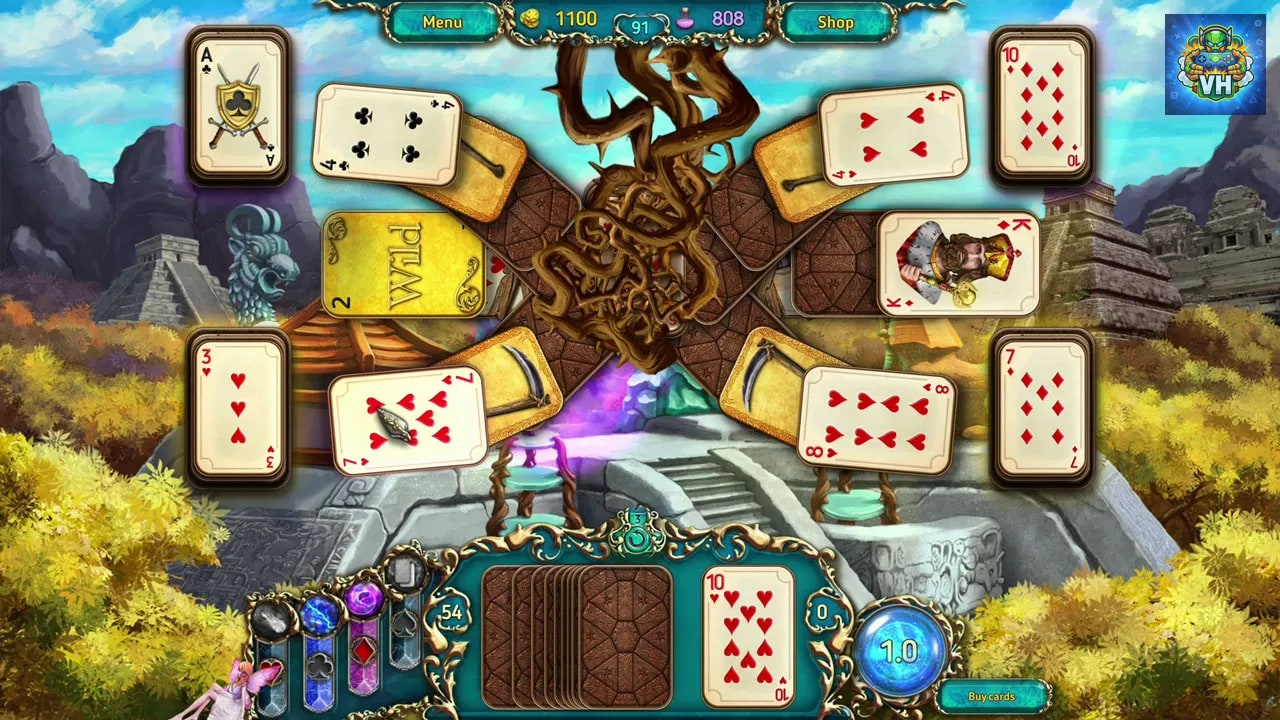 Dreamland Solitaire: Dragon's Fury Nintendo Switch - ảnh màn hình 3