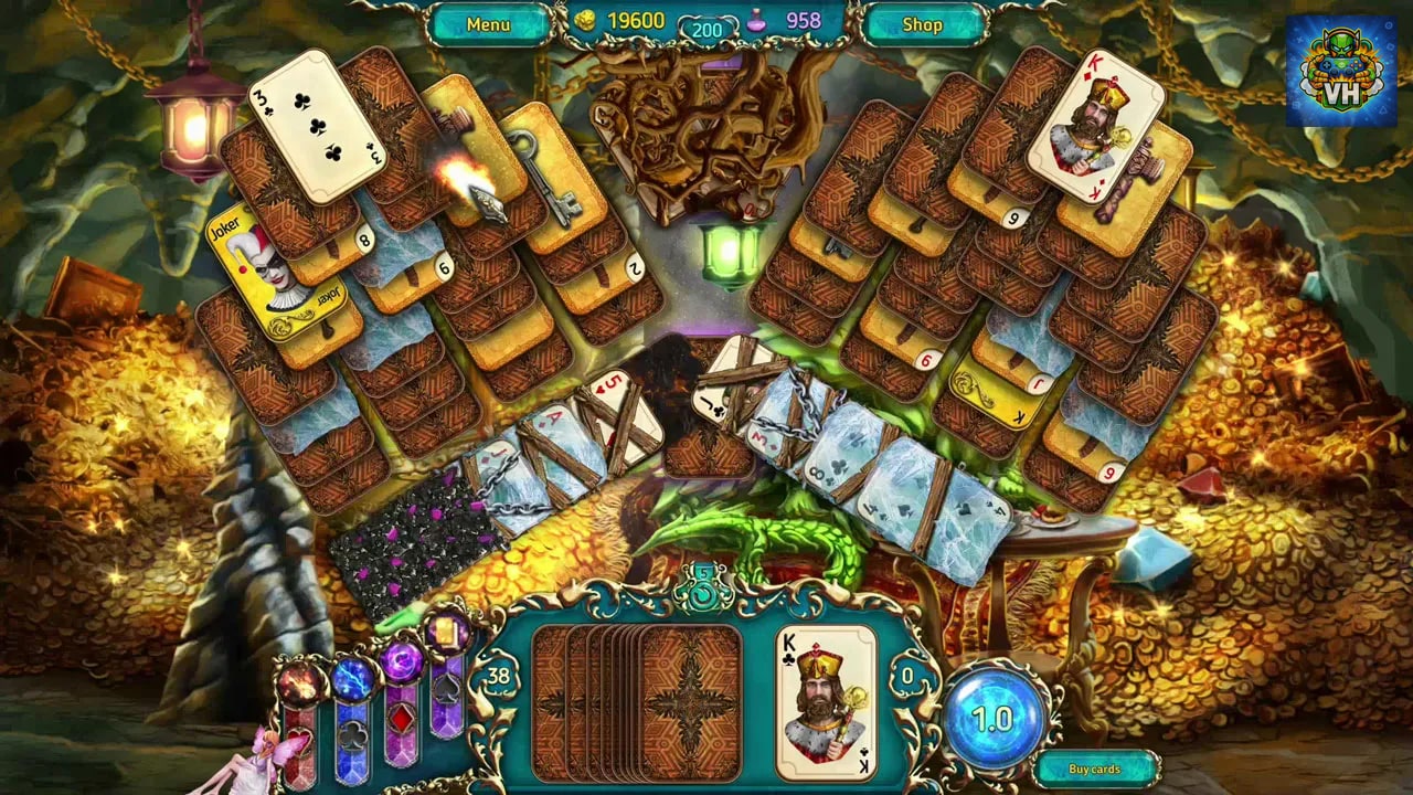 Dreamland Solitaire: Dragon's Fury Nintendo Switch - ảnh màn hình 2