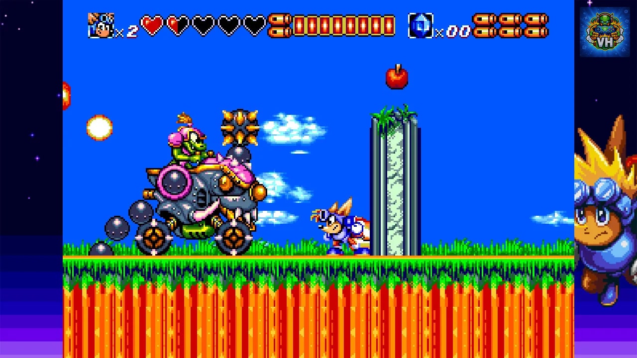 Rocket Knight Adventures: Re-Sparked Nintendo Switch - ảnh màn hình 1