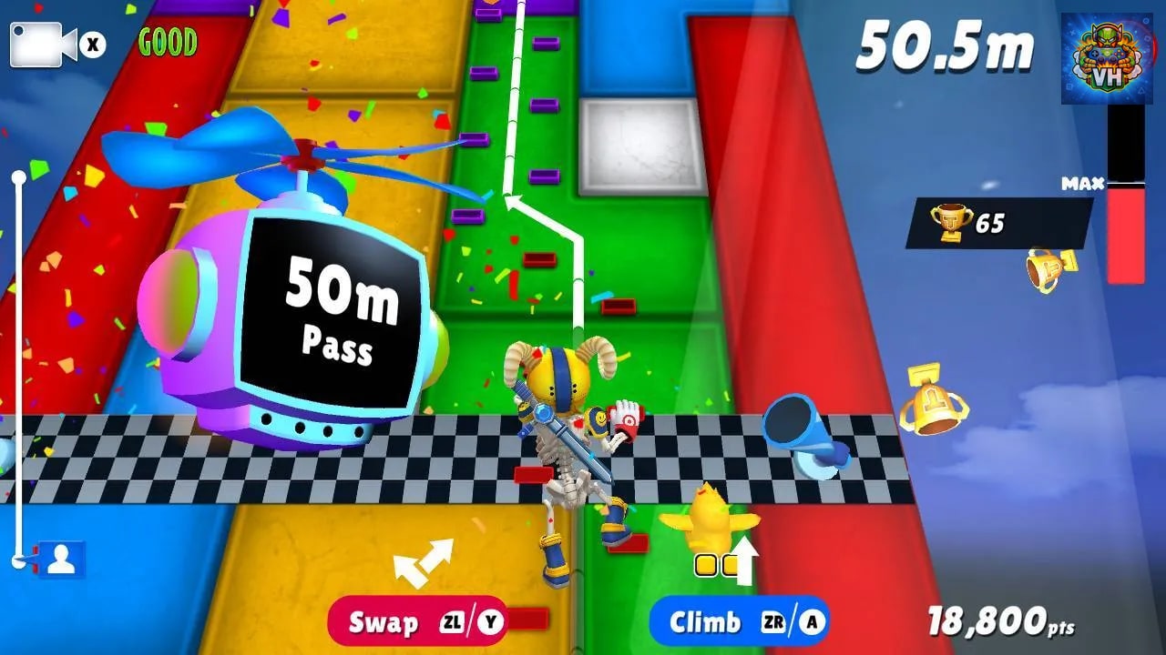 Crazy Stars: Sport Climbing Nintendo Switch - ảnh màn hình 3