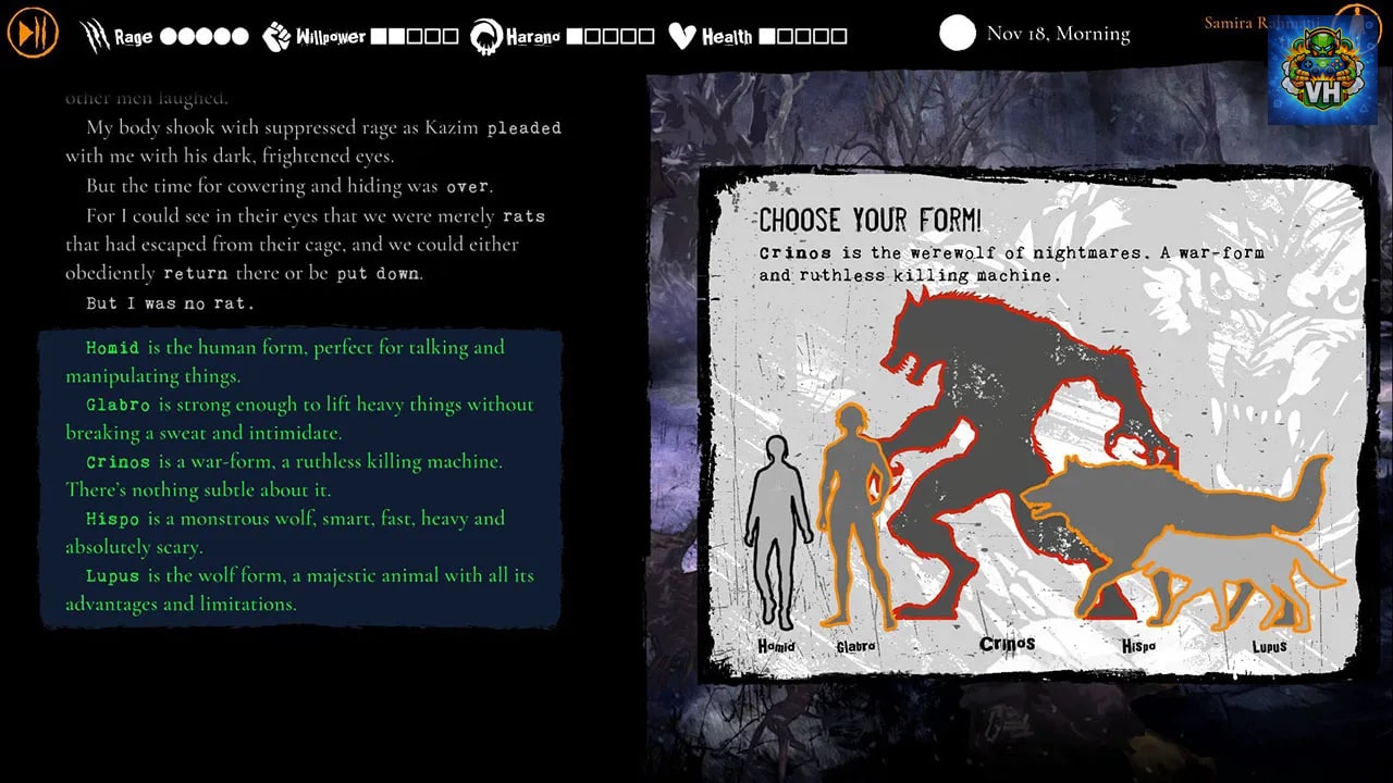 Werewolf: The Apocalypse - Purgatory Nintendo Switch - ảnh màn hình 2