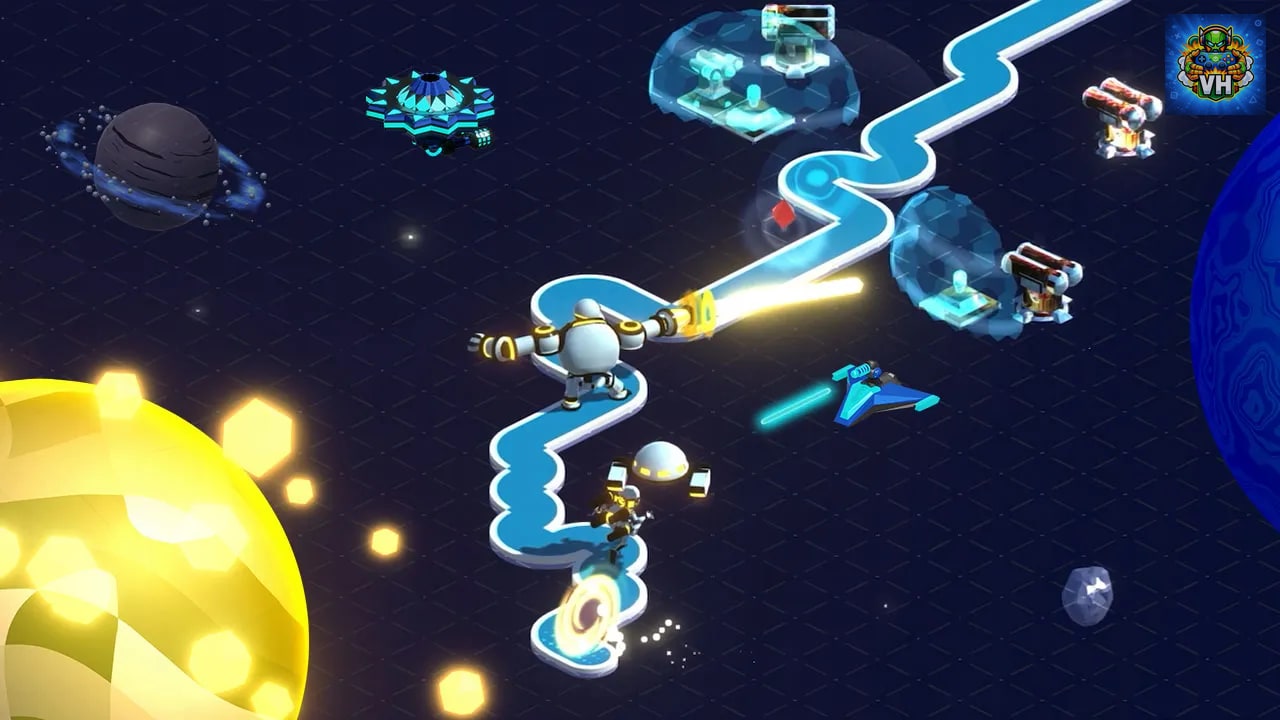 Cosmic Robots Nintendo Switch - ảnh màn hình 1