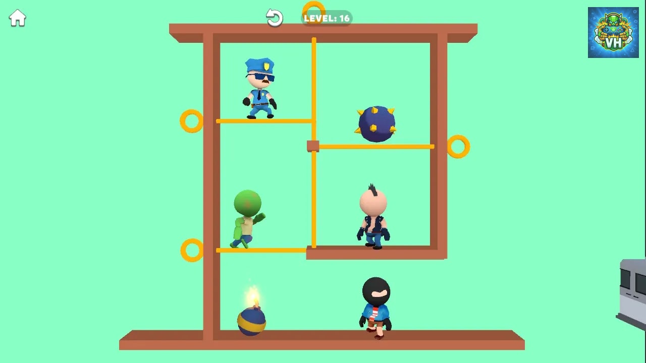 Help Police: Pull the Pins Nintendo Switch - ảnh màn hình 3