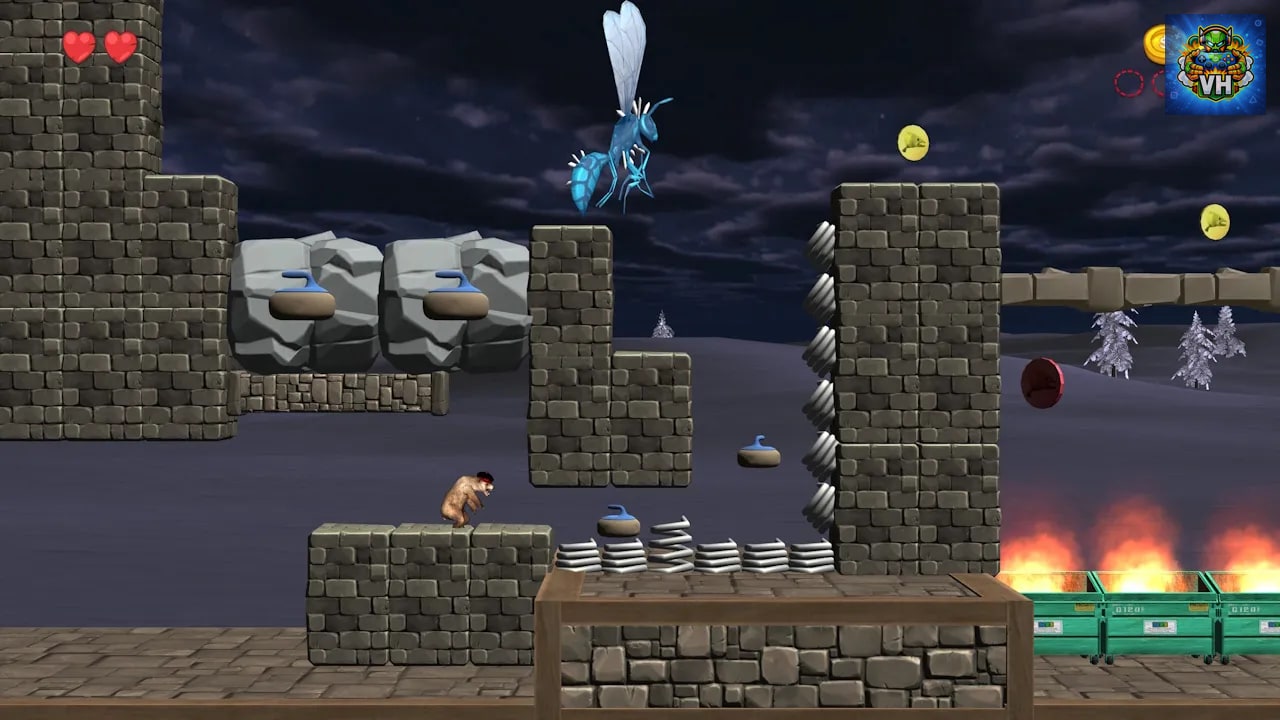 Epic Dumpster Bear 1.5 DX: Dumpster Fire Rebirth Nintendo Switch - ảnh màn hình 1
