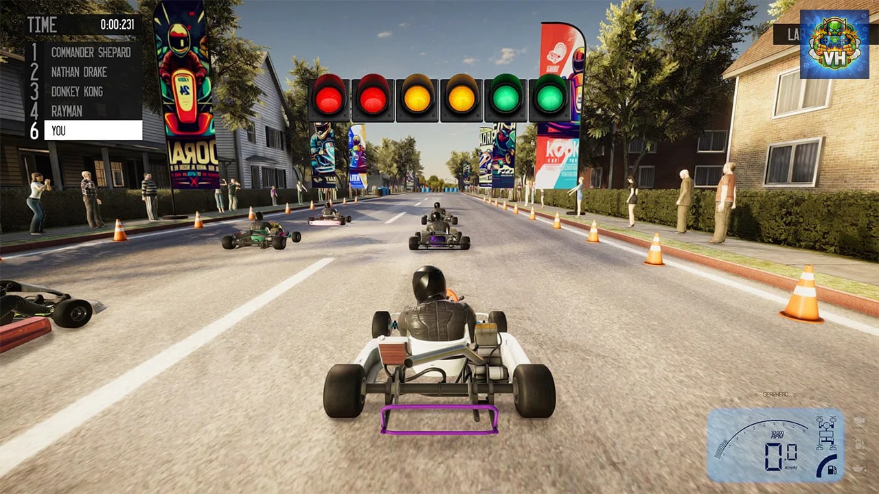 Gearhead Karting Simulator - Mechanic & Racing Nintendo Switch - ảnh màn hình 5