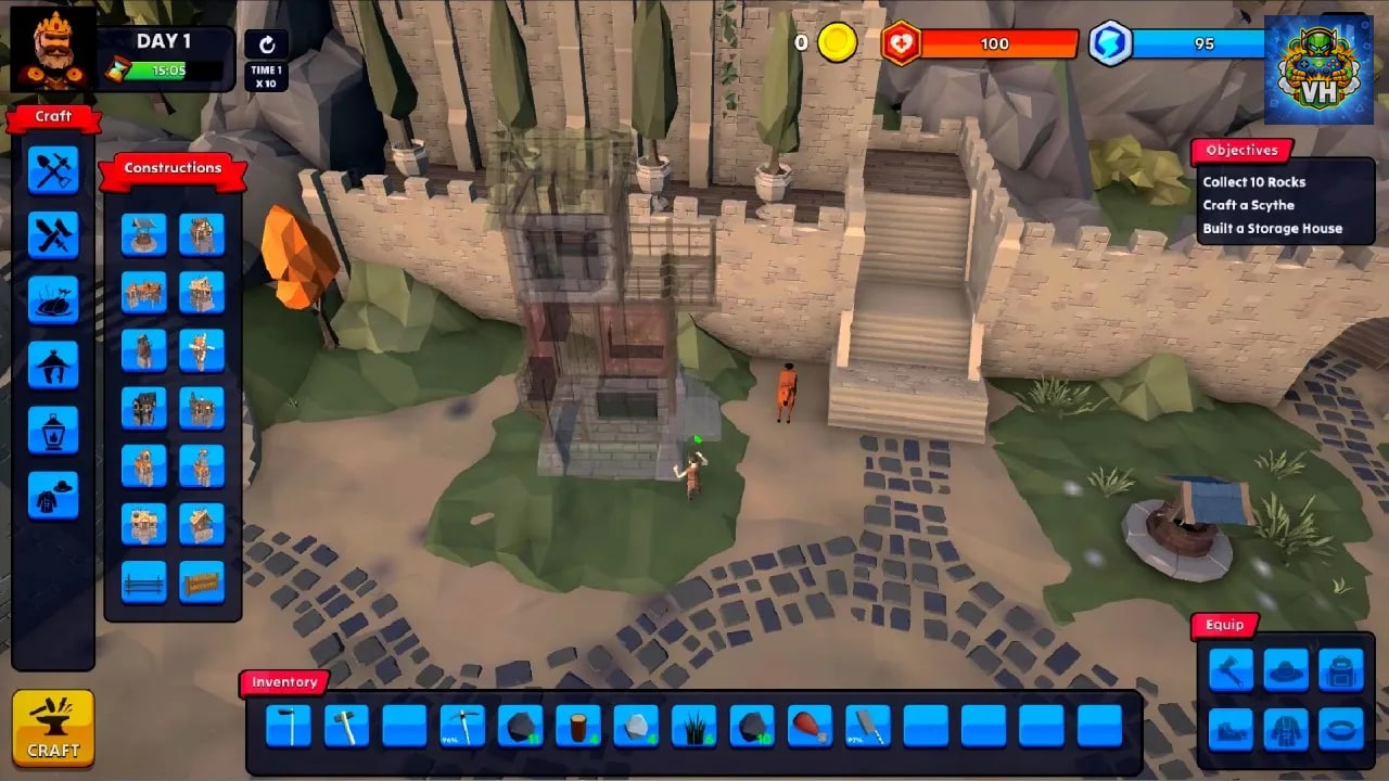 Knight Sim Life Nintendo Switch - ảnh màn hình 5