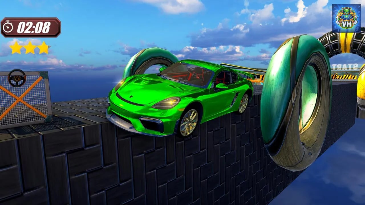 Racing Car Chaos: Extreme Stunt Showdown Nintendo Switch - ảnh màn hình 3
