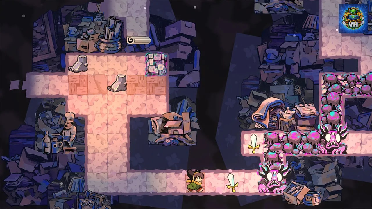 Arranger: A Role-Puzzling Adventure Nintendo Switch - ảnh màn hình 4