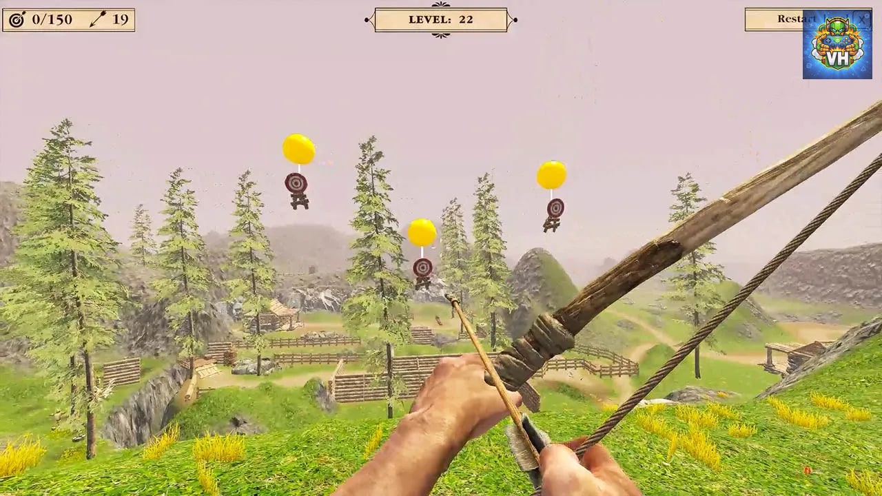 Archer 3D: Bow Shooting Range Nintendo Switch - ảnh màn hình 3