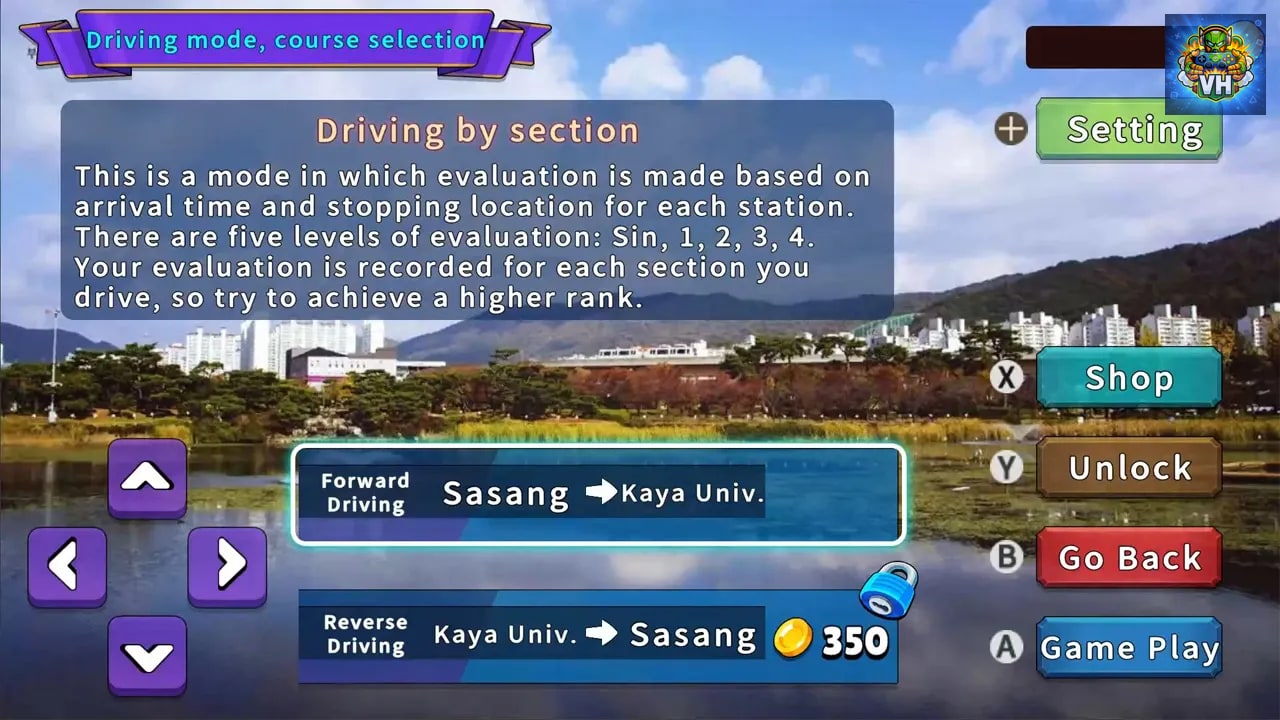 Korean Rail Driving Tour LRT Busan-Gimhae Nintendo Switch - ảnh màn hình 3