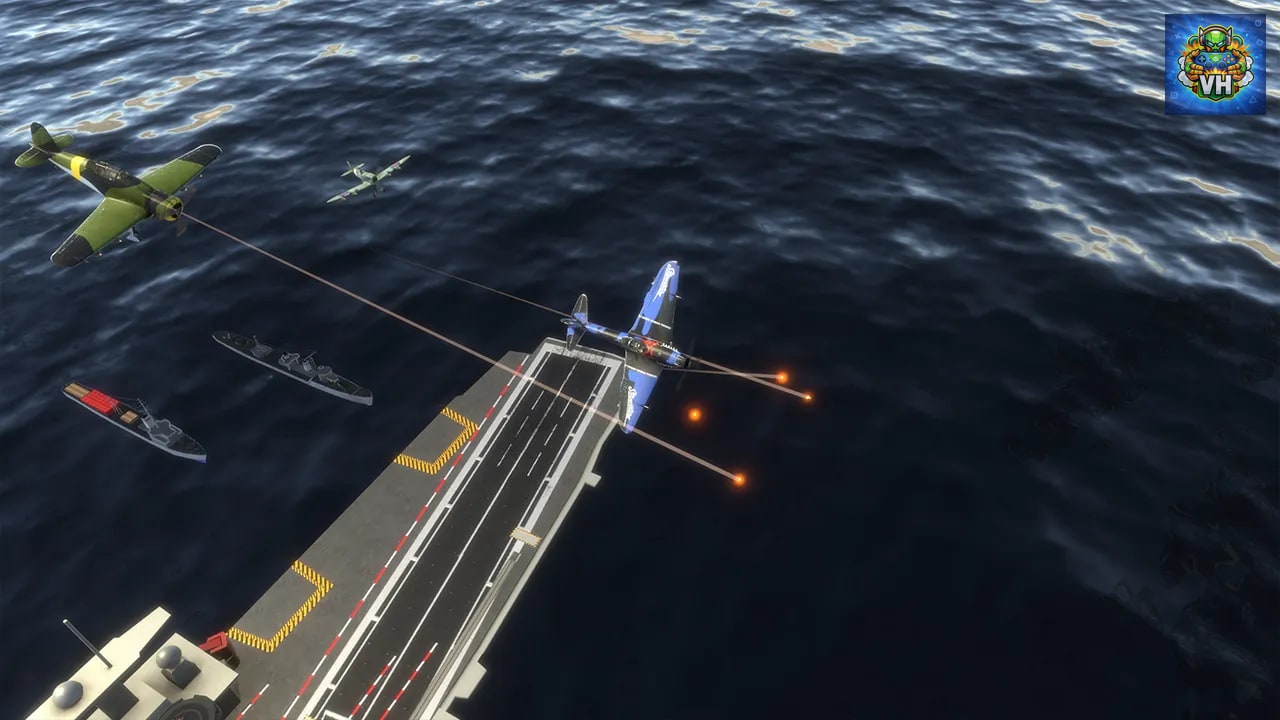 WWII AIRPLANE FIGHT - Battle War Squad Nintendo Switch - ảnh màn hình 4