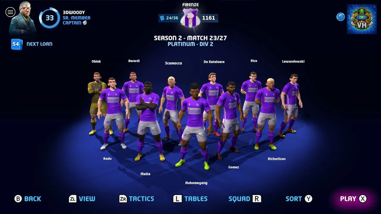 Sociable Soccer 24 Nintendo Switch - ảnh màn hình 2