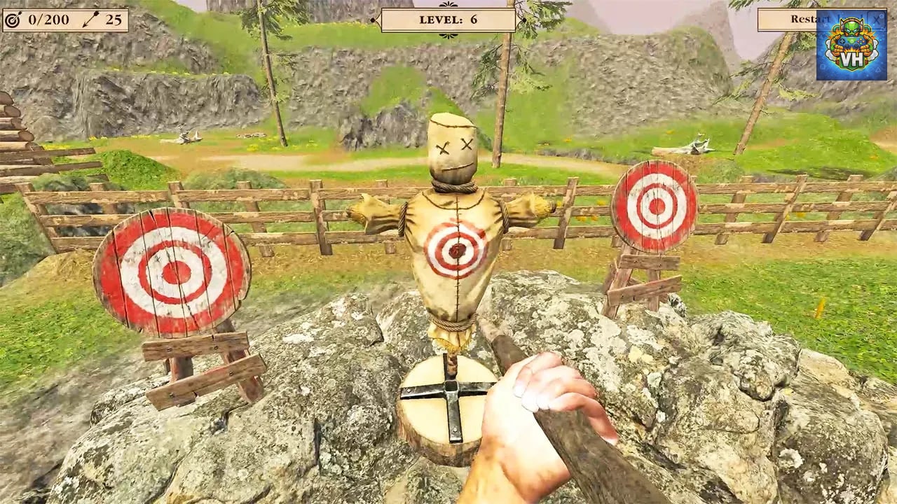 Archer 3D: Bow Shooting Range Nintendo Switch - ảnh màn hình 6