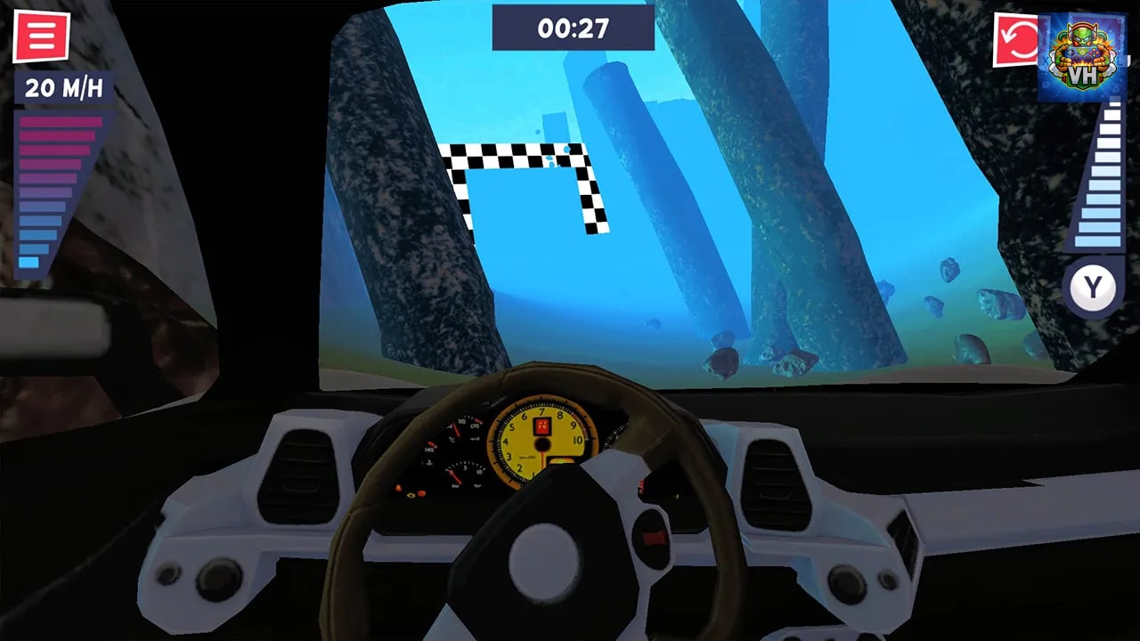 Uphill Stunt Driver: Extreme Racing Simulator Nintendo Switch - ảnh màn hình 4