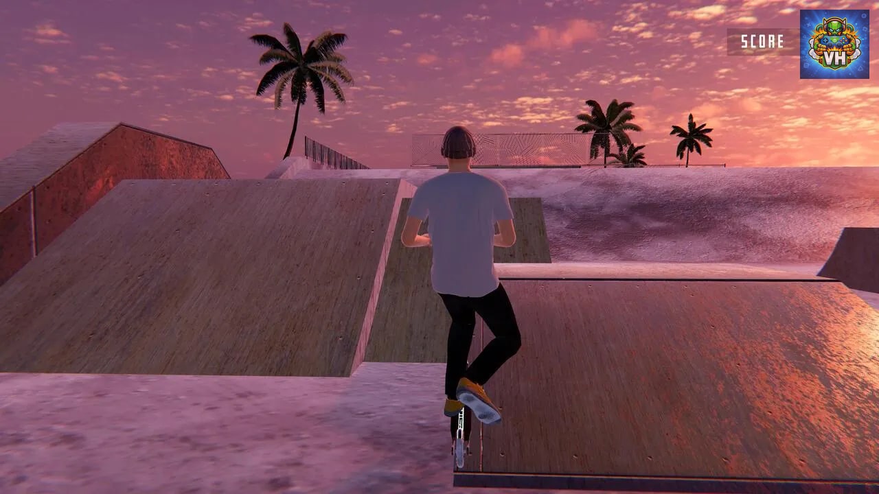 Stunt Scooter Simulator Nintendo Switch - ảnh màn hình 3