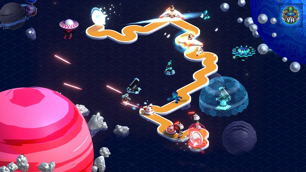 Cosmic Robots Nintendo Switch - ảnh màn hình 5