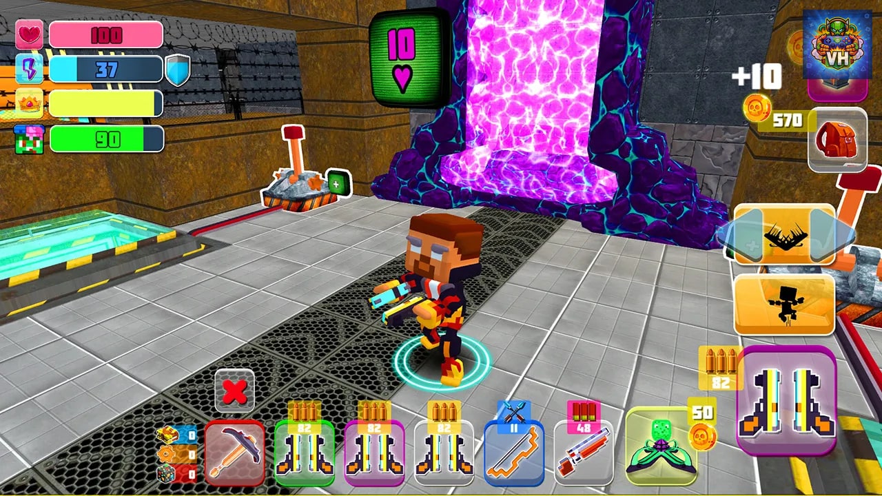 All Noobs must die - Craft, Survival, Mine Nintendo Switch - ảnh màn hình 2