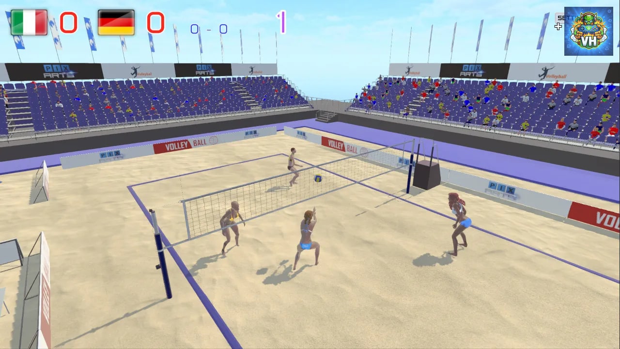 Summer Games Beach Volley Nintendo Switch - ảnh màn hình 3