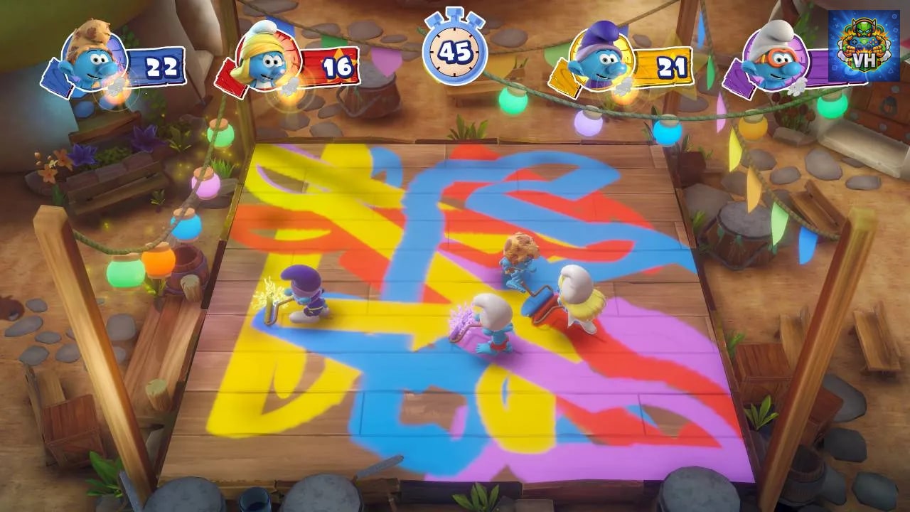 The Smurfs - Village Party Nintendo Switch - ảnh màn hình 1