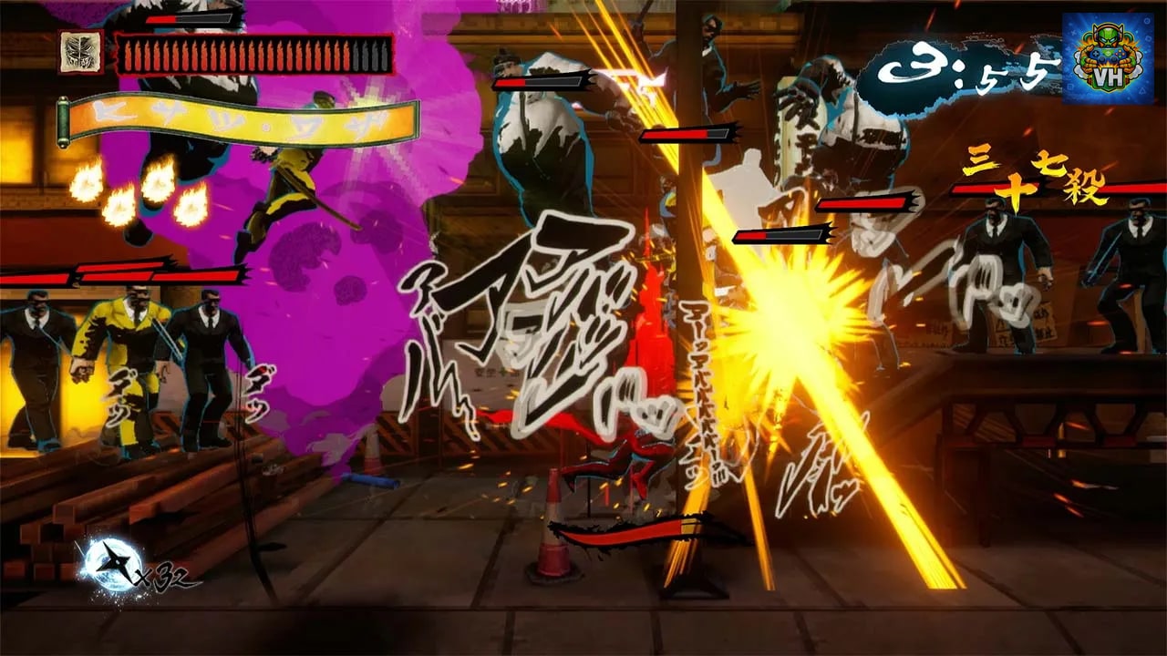 NINJA SLAYER NEO-SAITAMA IN FLAMES Nintendo Switch - ảnh màn hình 4