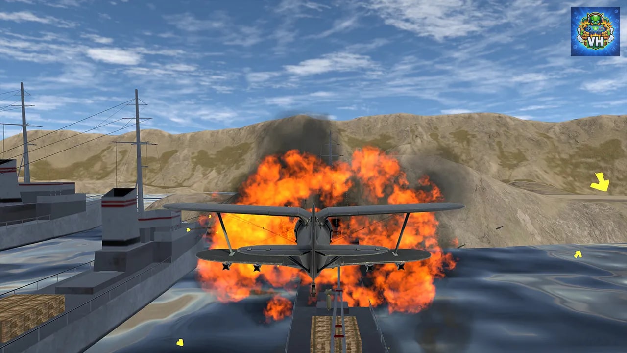 WWII AIRPLANE FIGHT - Battle War Squad Nintendo Switch - ảnh màn hình 6
