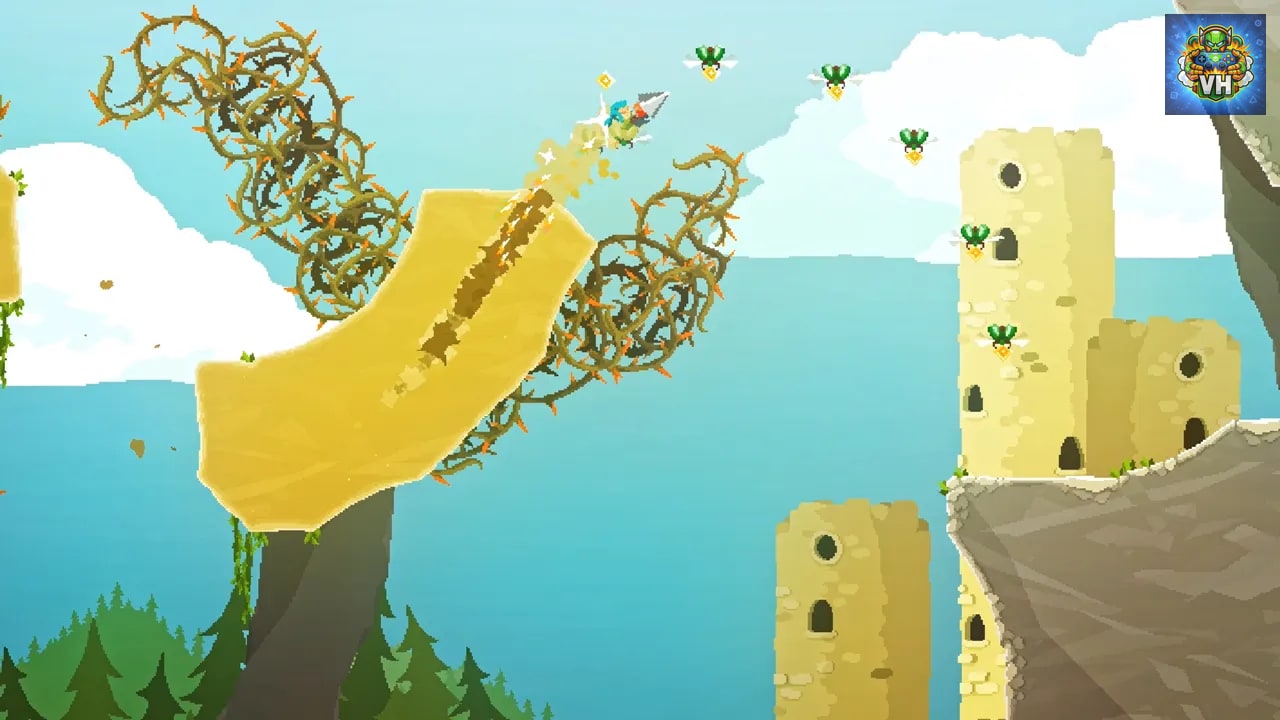 Pepper Grinder（ペッパーグラインダー） Nintendo Switch - ảnh màn hình 2