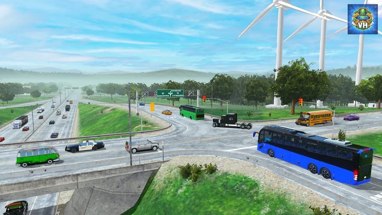 Coach Bus Driving Simulator Nintendo Switch - ảnh màn hình 4