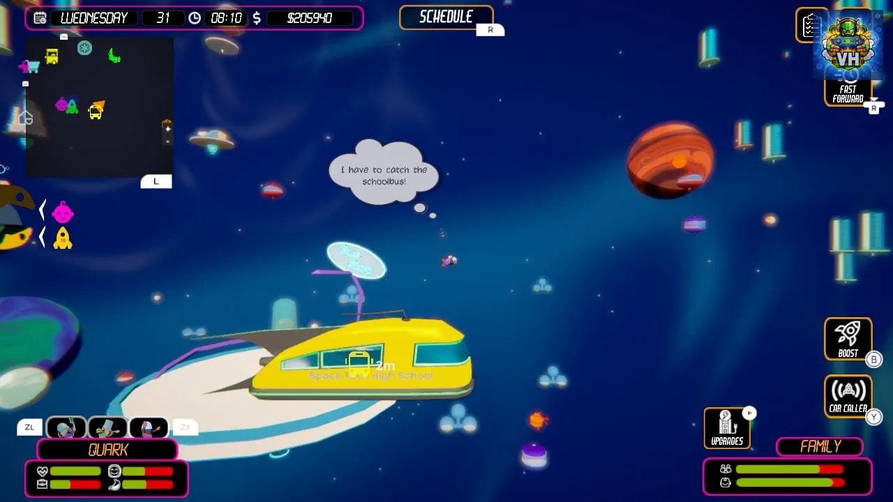 Space Routine Nintendo Switch - ảnh màn hình 4