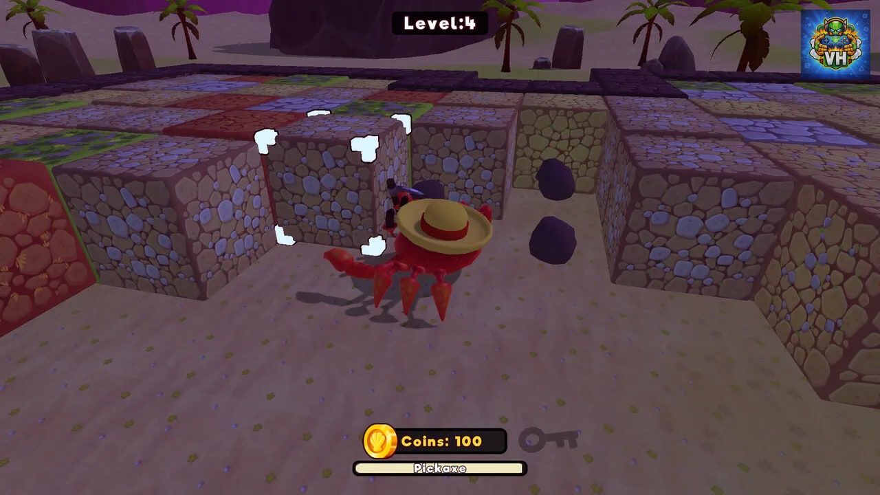 Crab Digger TROPICAL ISLAND Nintendo Switch - ảnh màn hình 5