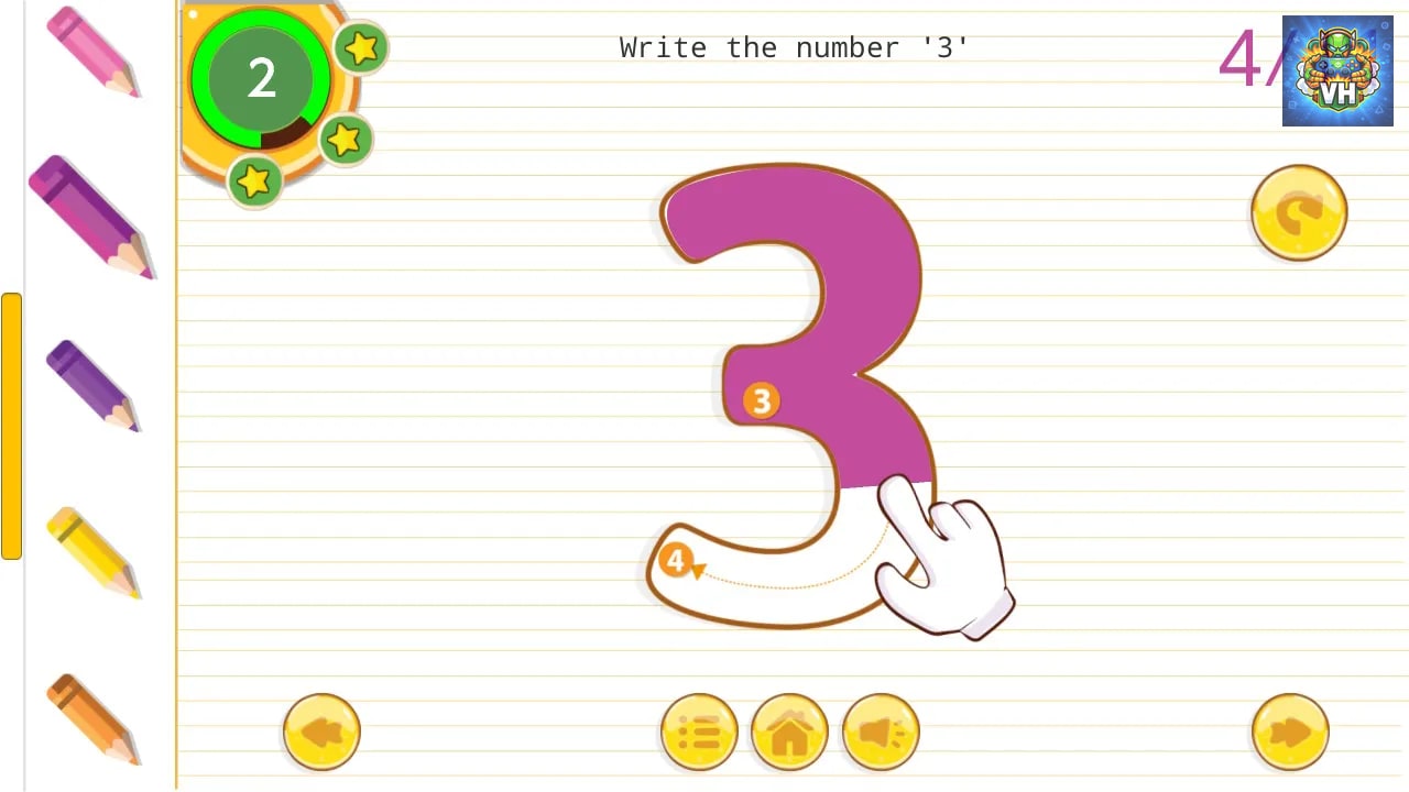 English Tracing Book Nintendo Switch - ảnh màn hình 2
