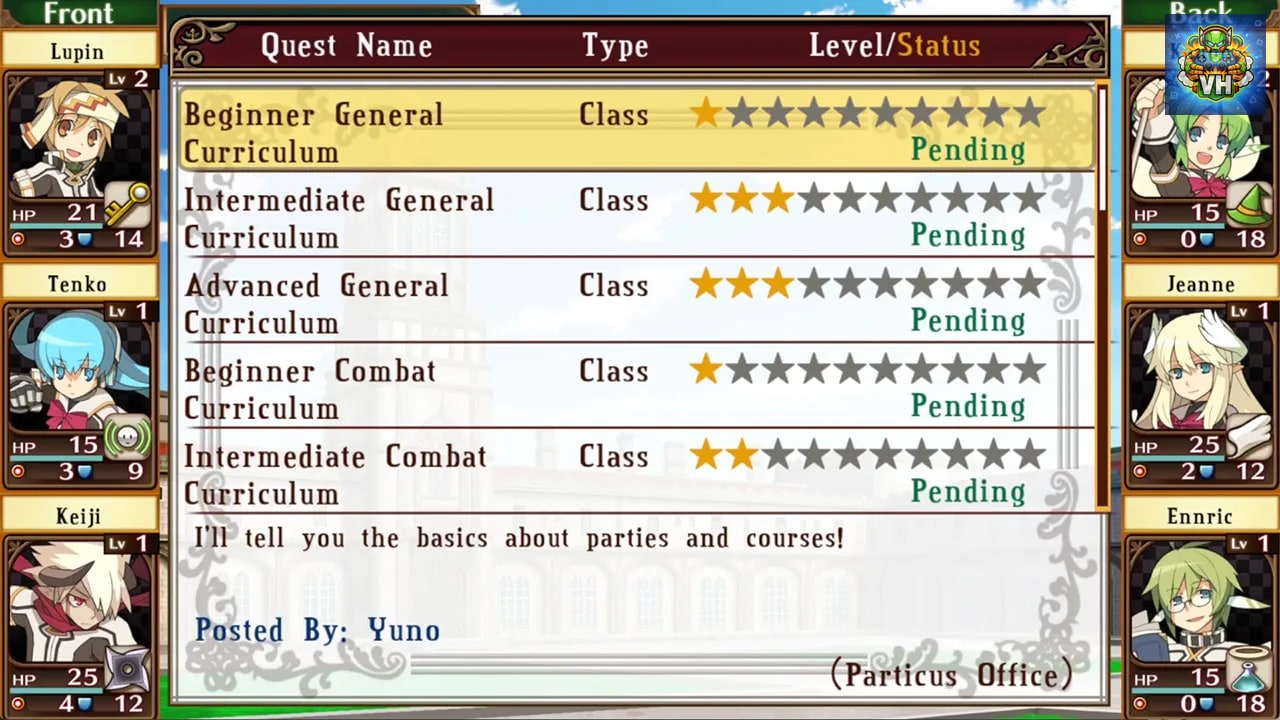 Class of Heroes: Anniversary Edition Nintendo Switch - ảnh màn hình 4