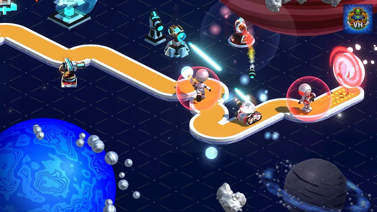 Cosmic Robots Nintendo Switch - ảnh màn hình 4