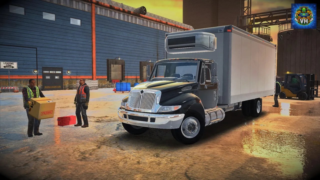 Truck Simulator City Delivery Nintendo Switch - ảnh màn hình 3