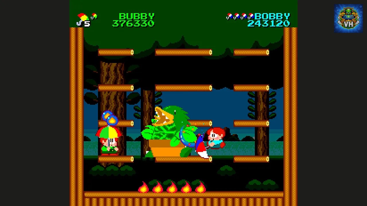パラソルスター – The Story Of Bubble Bobble Iii Nintendo Switch - ảnh màn hình 3