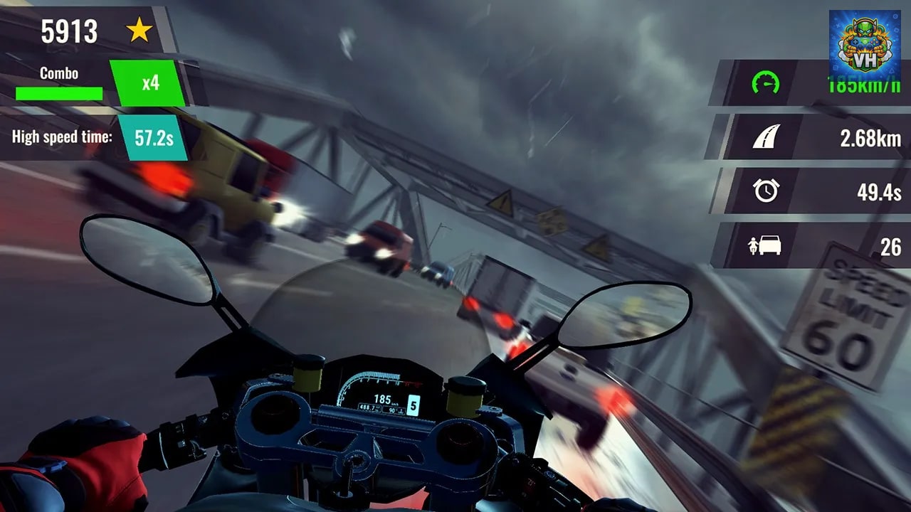Moto Rush GT Nintendo Switch - ảnh màn hình 4