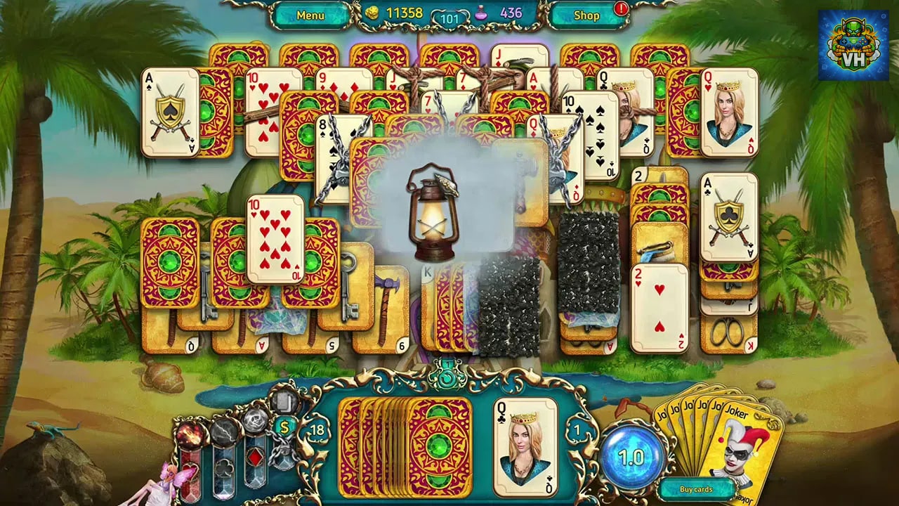Dreamland Solitaire: Dark Prophecy Nintendo Switch - ảnh màn hình 1