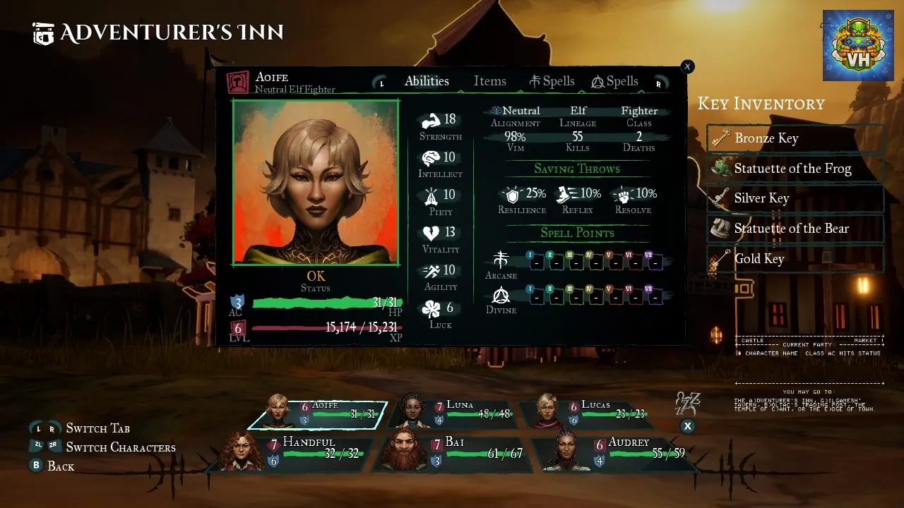 Wizardry: Proving Grounds of the Mad Overlord Nintendo Switch - ảnh màn hình 4