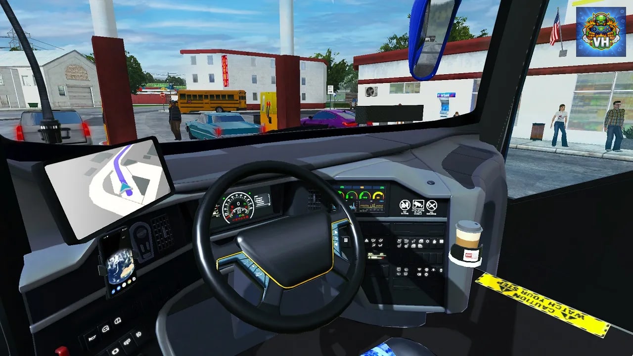 Coach Bus Driving Simulator Nintendo Switch - ảnh màn hình 5