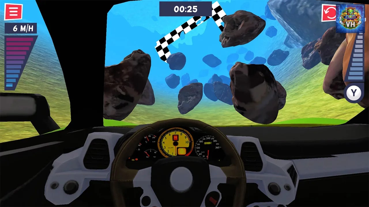 Uphill Stunt Driver: Extreme Racing Simulator Nintendo Switch - ảnh màn hình 5