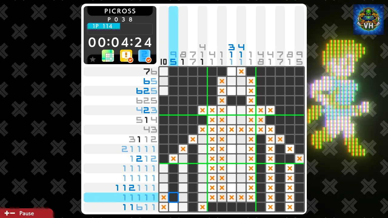 PICROSS S NAMCO LEGENDARY edition Nintendo Switch - ảnh màn hình 5