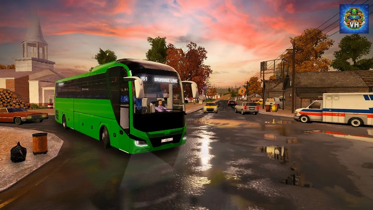 Coach Bus Driving Simulator Nintendo Switch - ảnh màn hình 3
