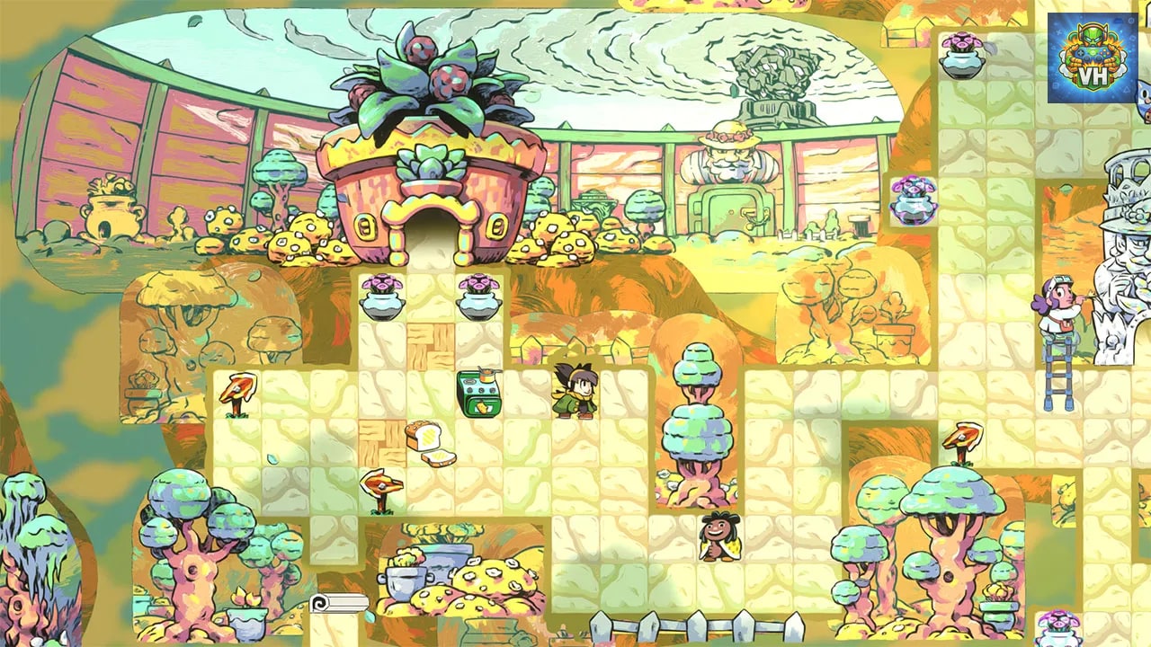 Arranger: A Role-Puzzling Adventure Nintendo Switch - ảnh màn hình 1